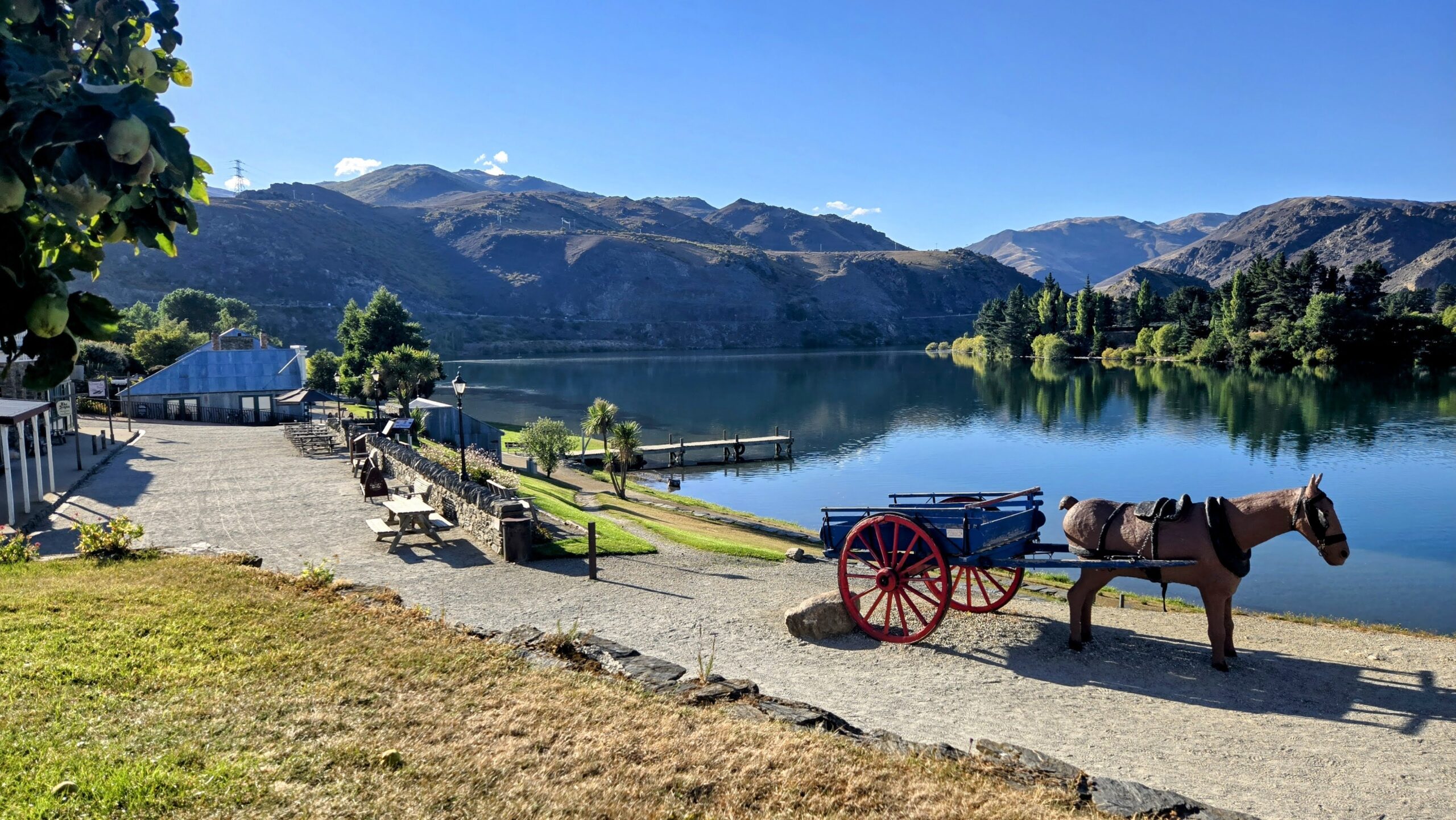 Cromwell in autumn colours Central Otago