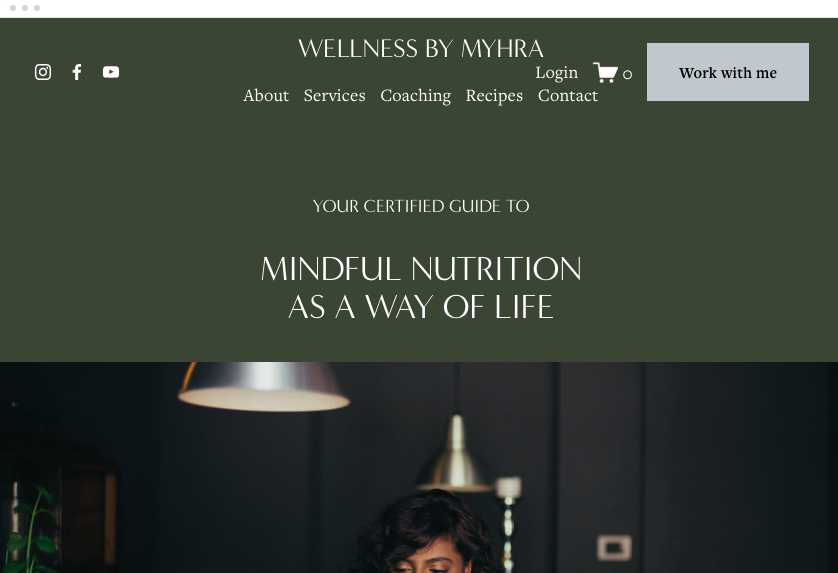 Squarespace website Design Cromwell